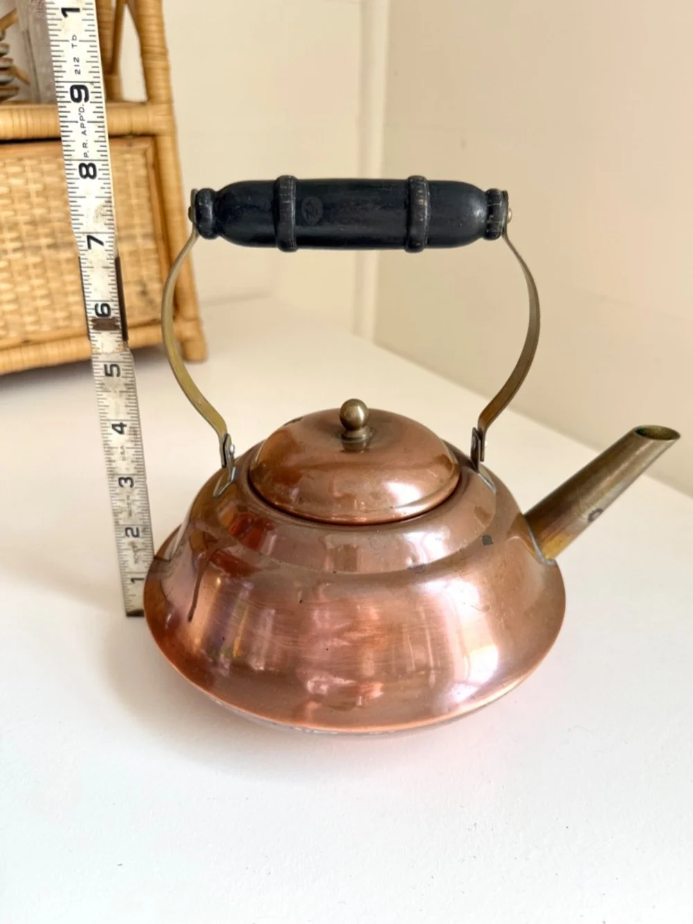 Vintage Copper Teapot